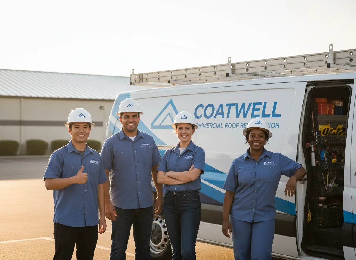 Commercial roof coating company in Pomona, CA